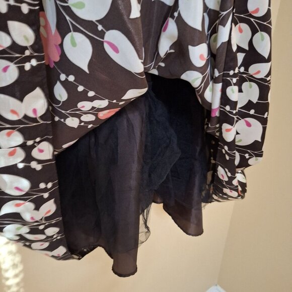 Vintage Jessica Howard Brown Halter Dress Babydoll Coquette Y2K Sz 8 - Picture 2 of 13